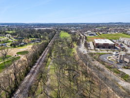 Drake Creek park in the winter - you can see the trails.  Imagine how beautiful and shaded once the trees bud and have full leaves.  Nature walks are just 5 minutes or less away.