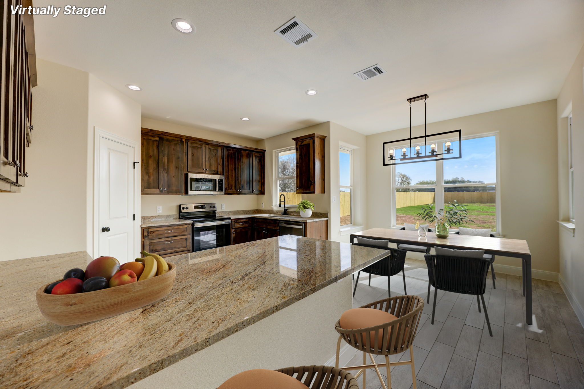 Kitchen / Dining:  Virtually Staged
