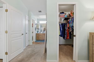 Primary Closet and Bathroom