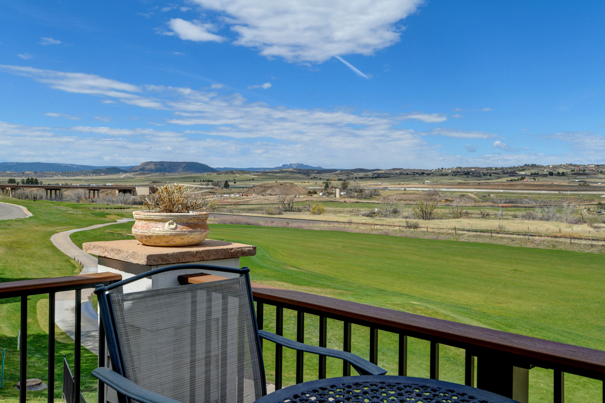 Upper level patio perfect for watching the amazing Colorado sunsets!