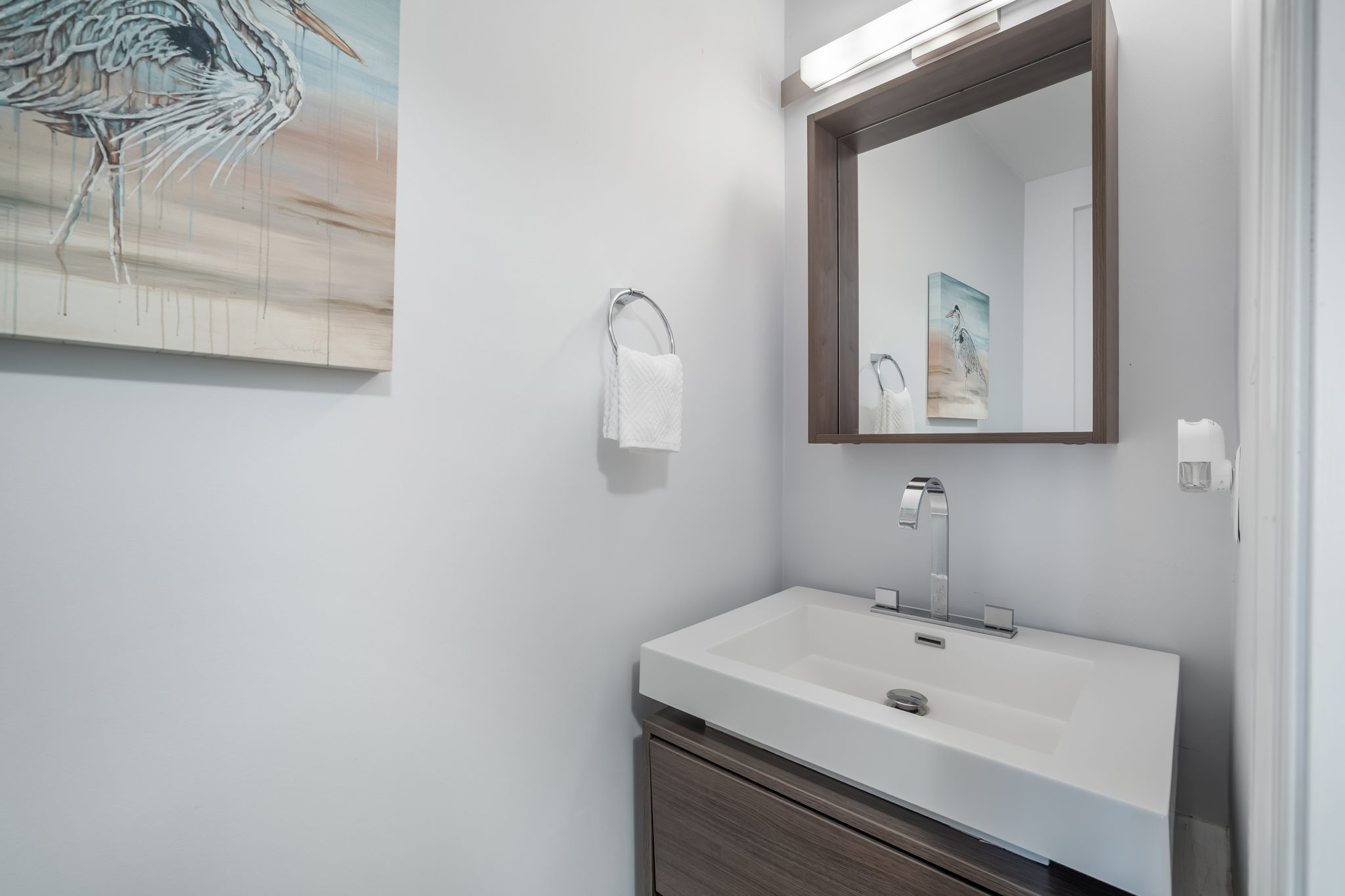 Updated Half Bathroom on Main Level