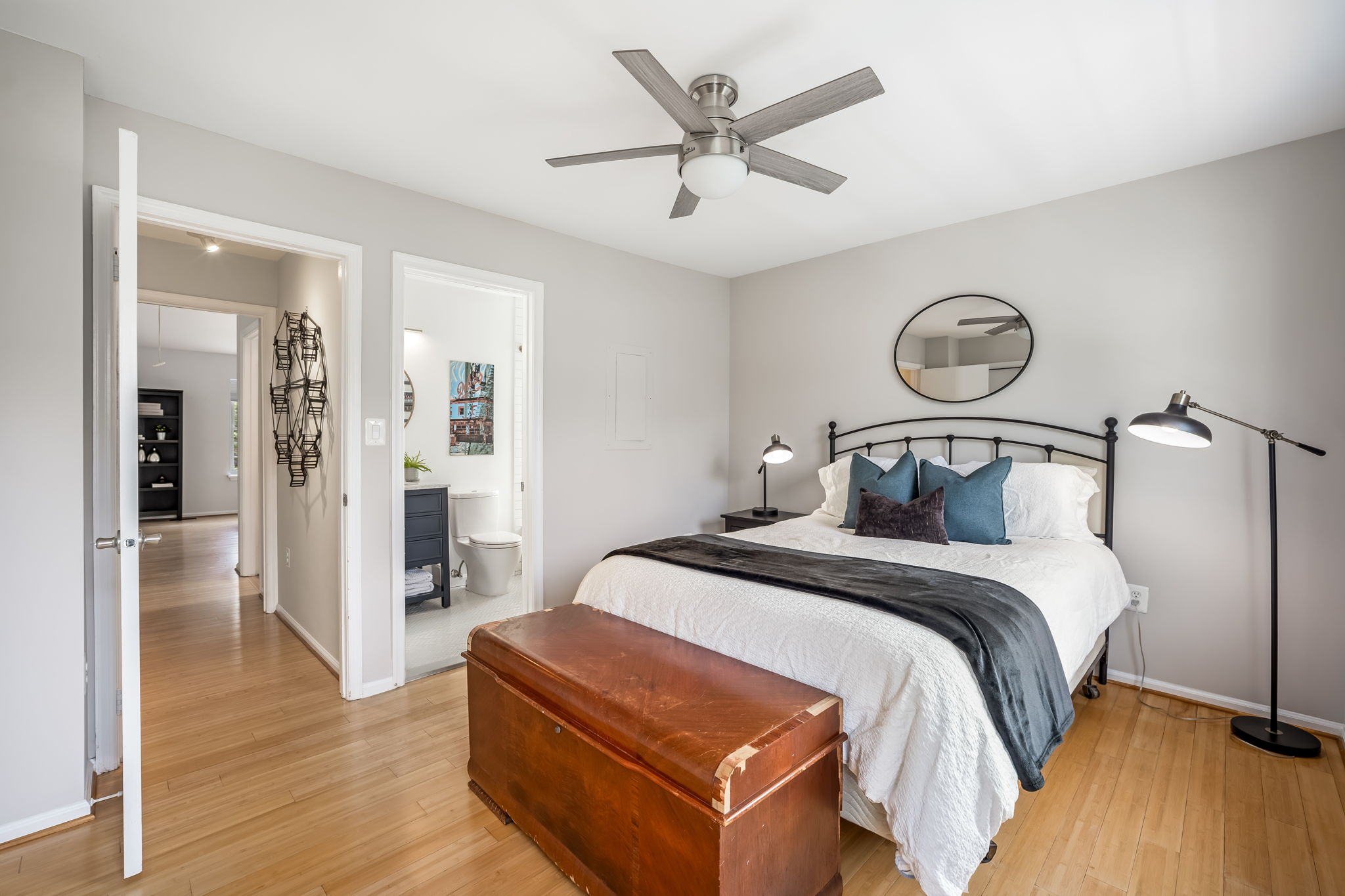 Ensuite Bedroom 2 with Peaceful Water Views