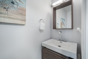 Updated Half Bathroom on Main Level