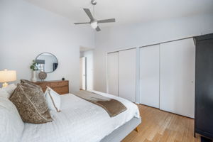 Large Ensuite Bedroom 1  with Vaulted Ceiling