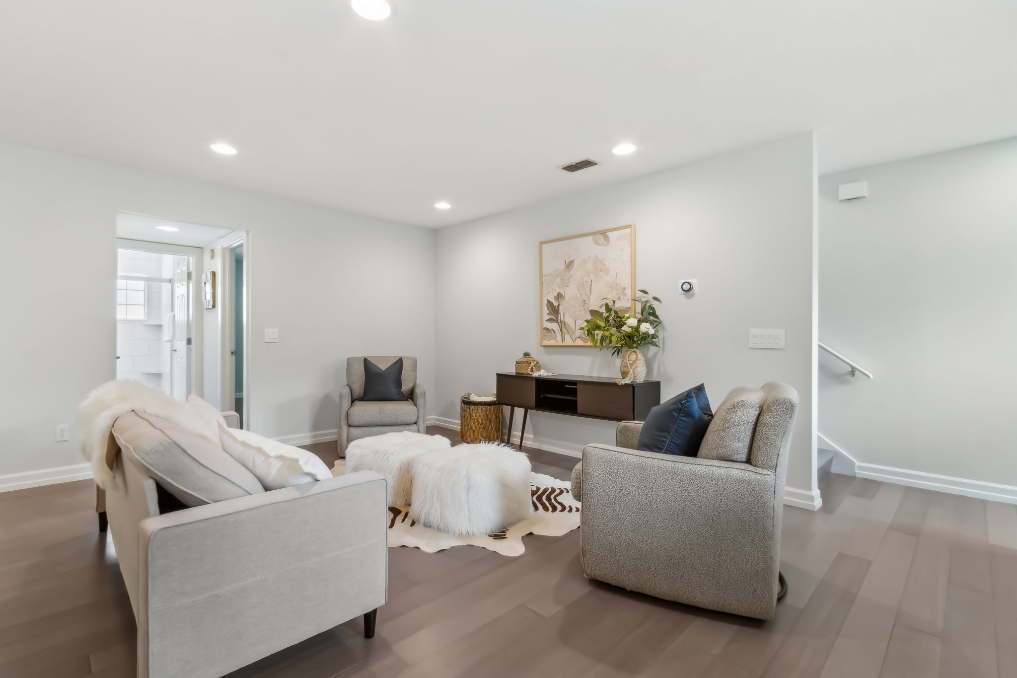 The living space is generous...