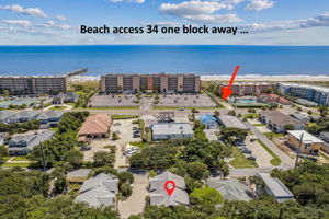 Situated only one block from miles of award-winning beaches ...