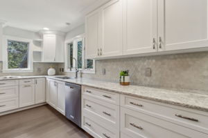... new Shaker cabinets ...