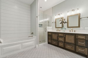 The master bath and closets are equally impressive...