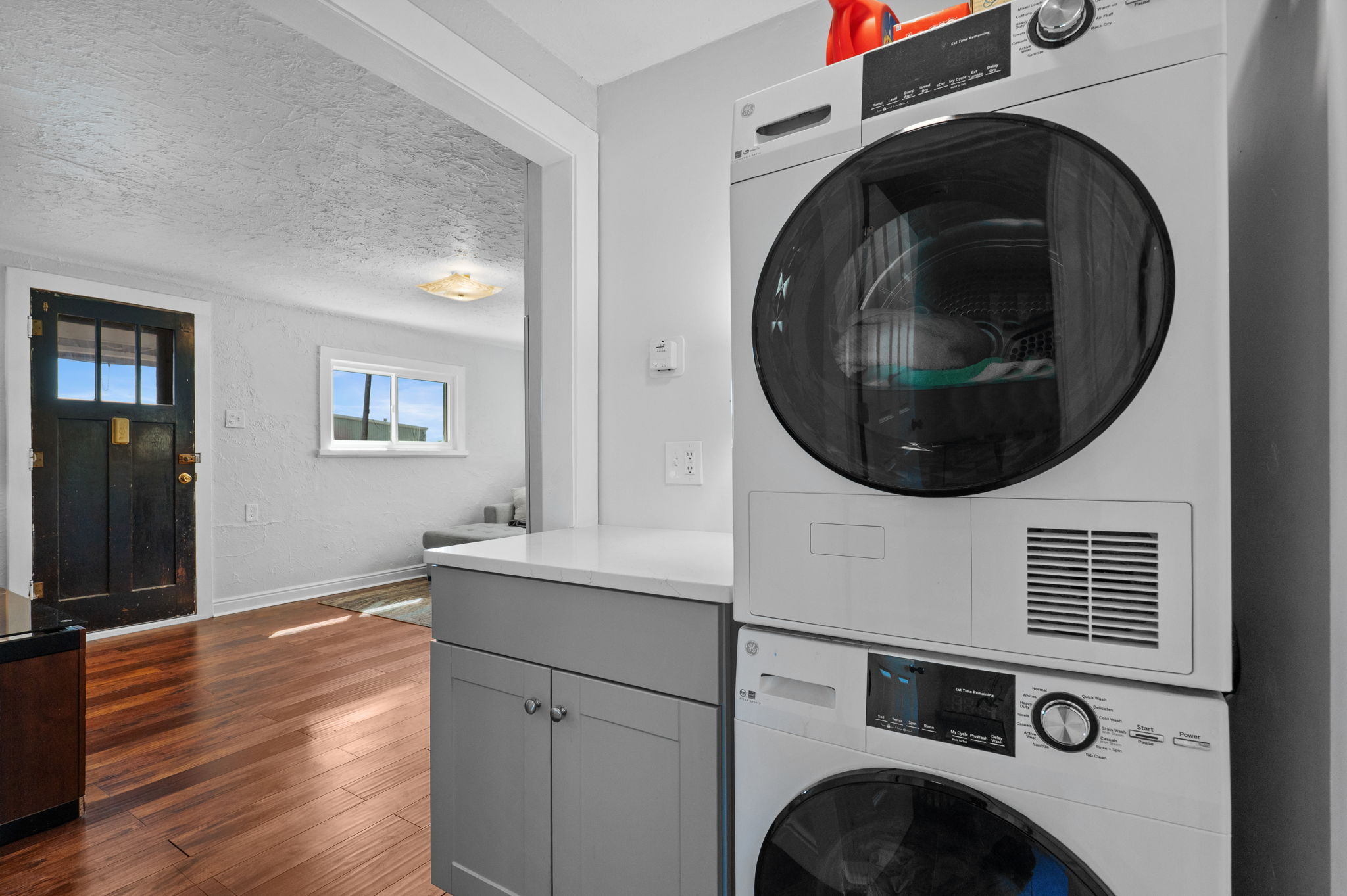 Conveniently located laundry