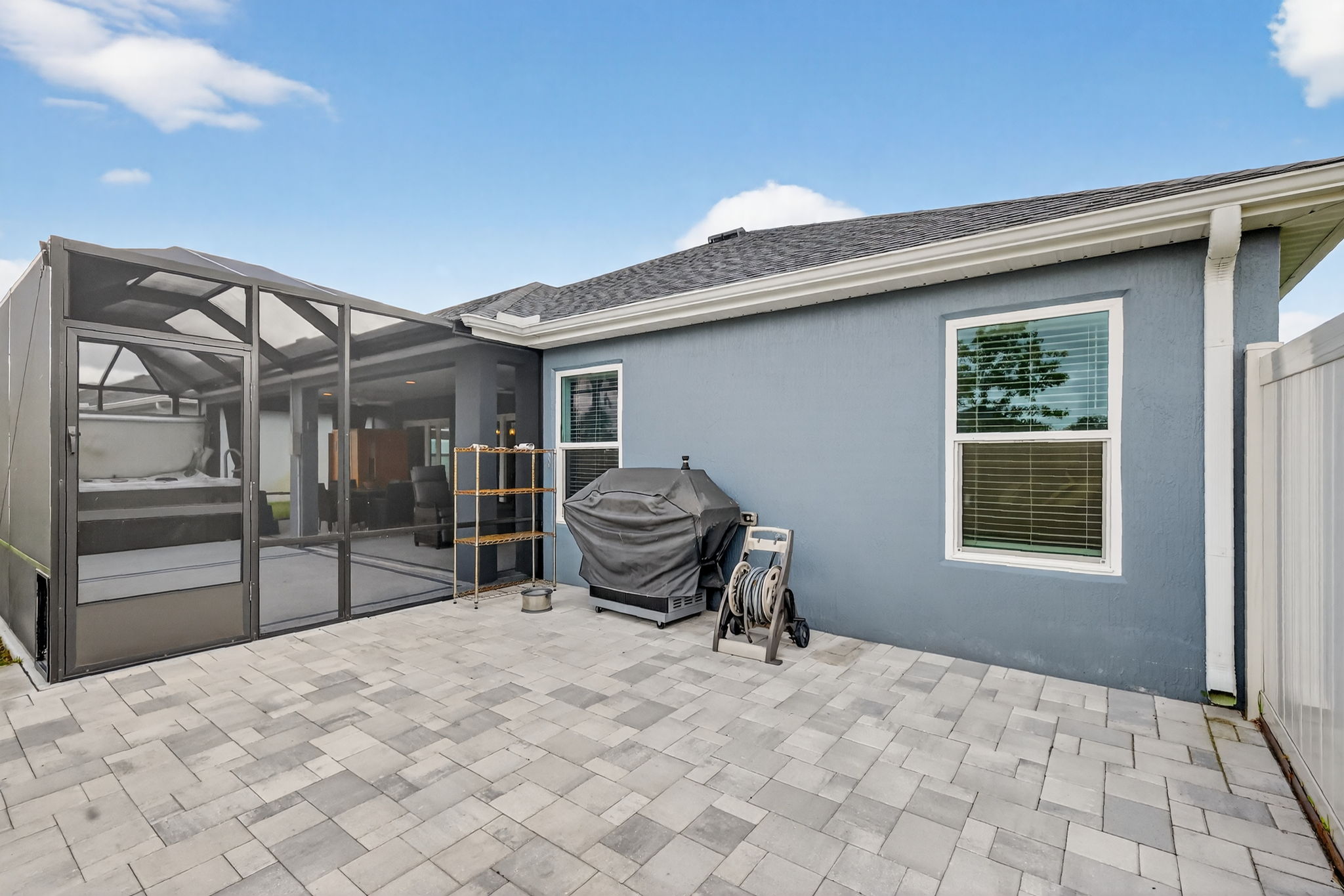 Rear Patio
