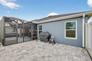Rear Patio