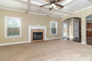 Living Room W/ Fireplace
