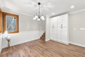 Breakfast Nook to Stairs
