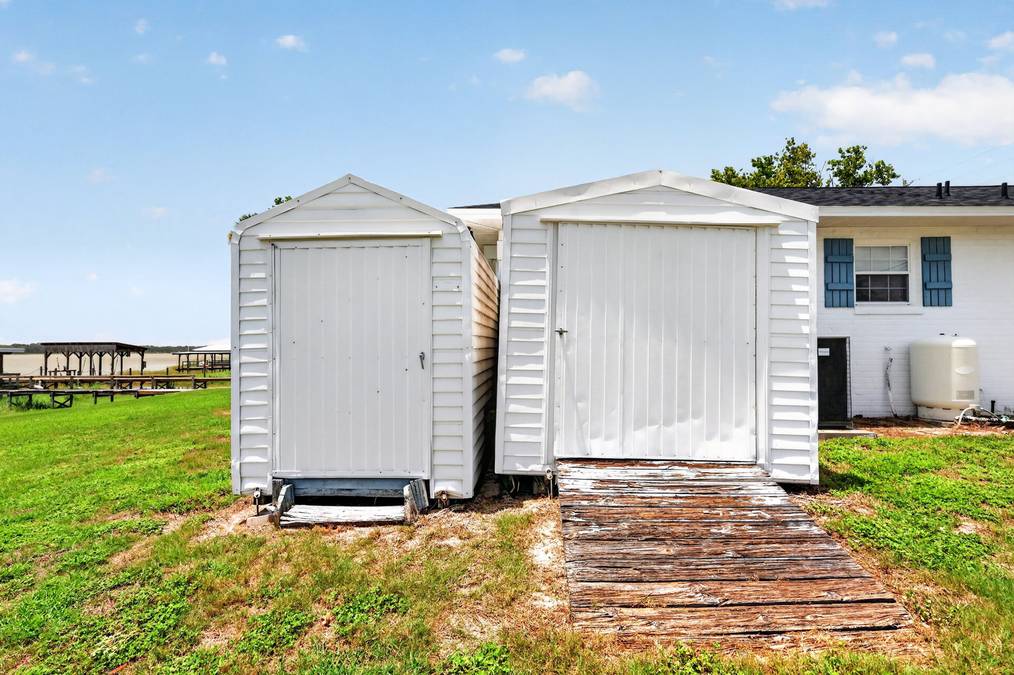 TWO Storage Sheds