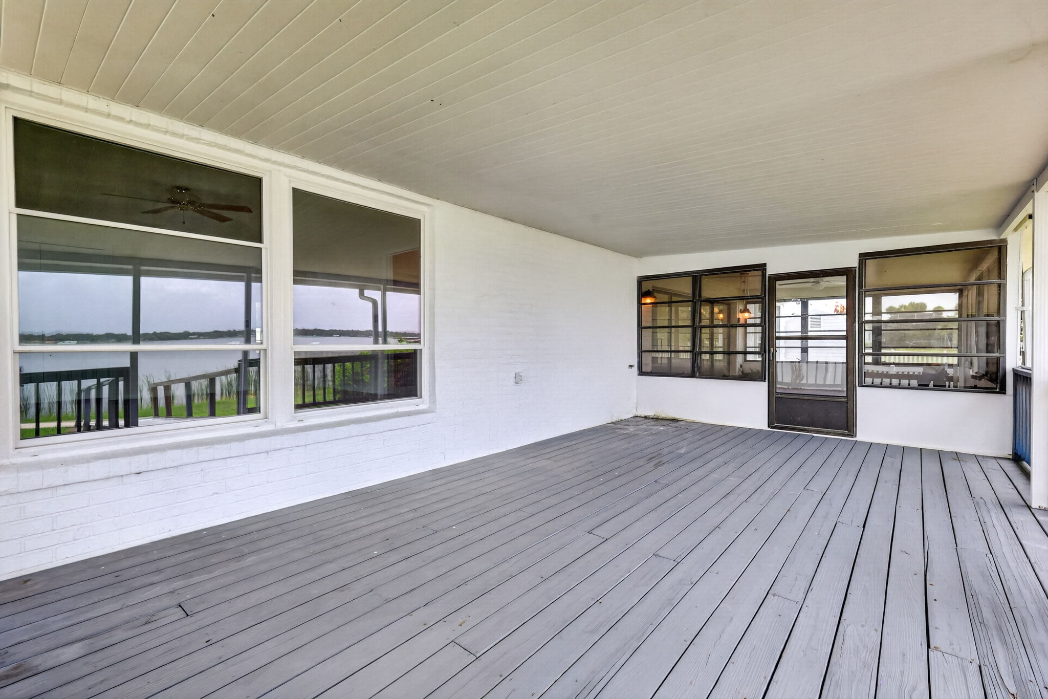 Extended Covered Porch