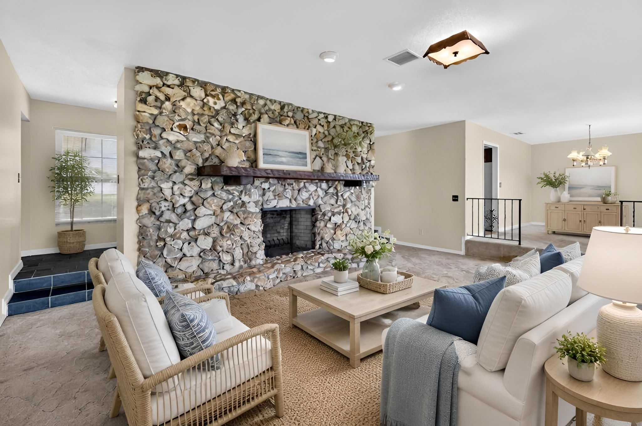 Living Room - Virtually Staged