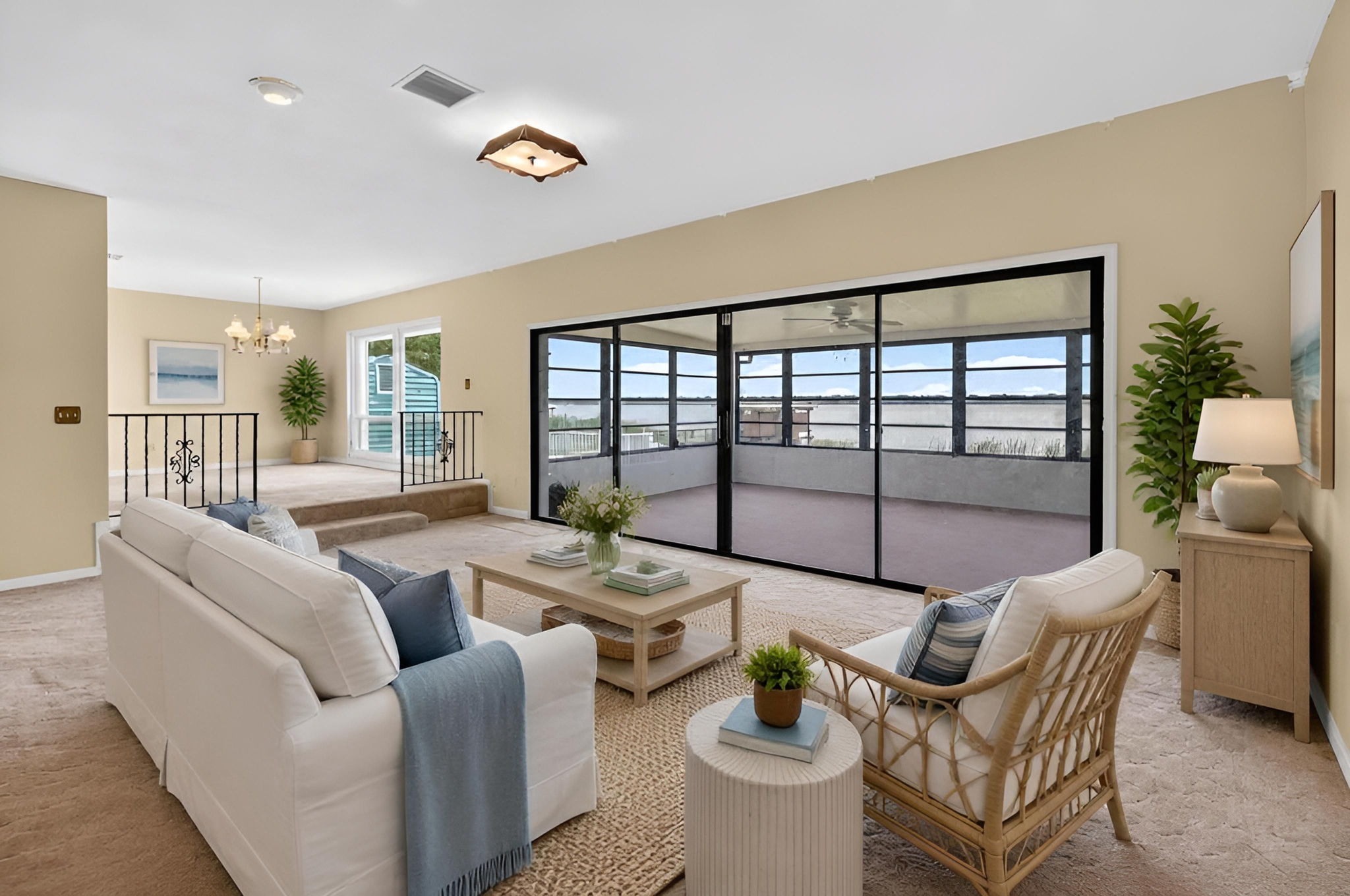 Living Room - Virtually Staged