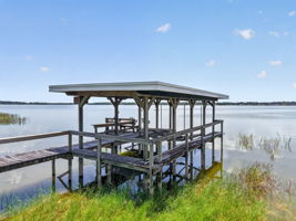 Dock and Covered Boat Lift