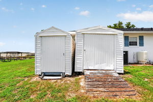 TWO Storage Sheds