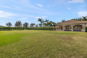 Activity Field with Covered/shaded area near sport courts...