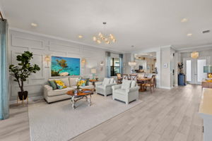 WOW! Decorative wood accent walls, crown molding, 2 year new plank flooring and tastefully furnished (see inclusion list), this Berkshire looks like a model home!!!