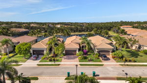 Aerial Front Exterior