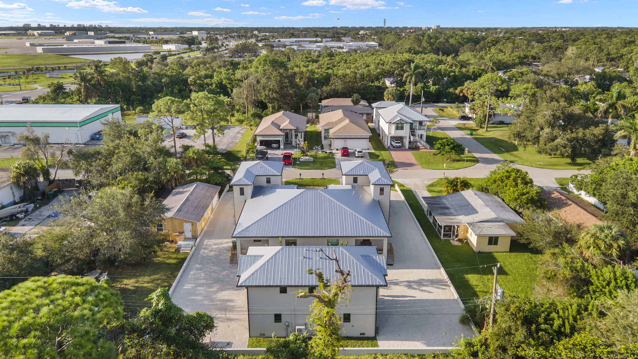 Aerial Back Exterior