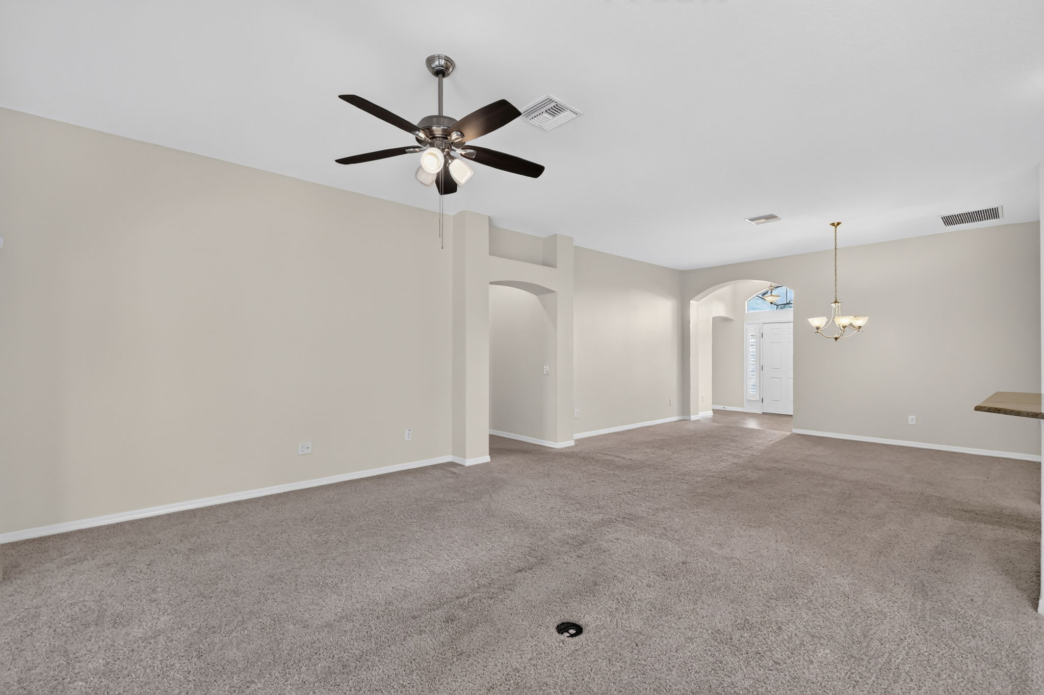 Living and Dining Rooms