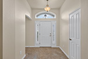 Foyer and Front Entry