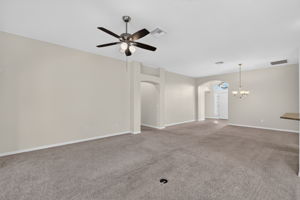Living and Dining Rooms