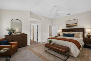Primary Bedroom - Virtually Staged