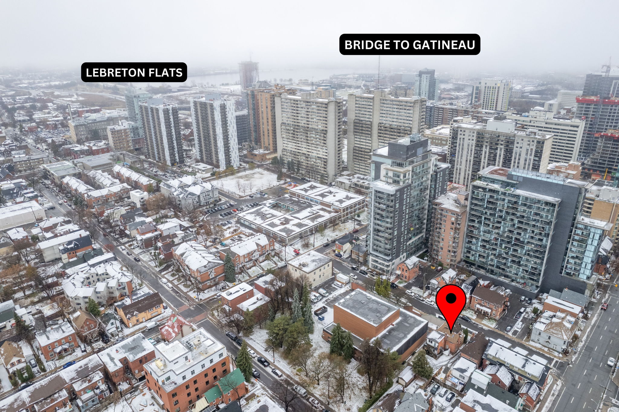 5 min walk to LRT; 10 min walk to Parliament & LeBreton Flats