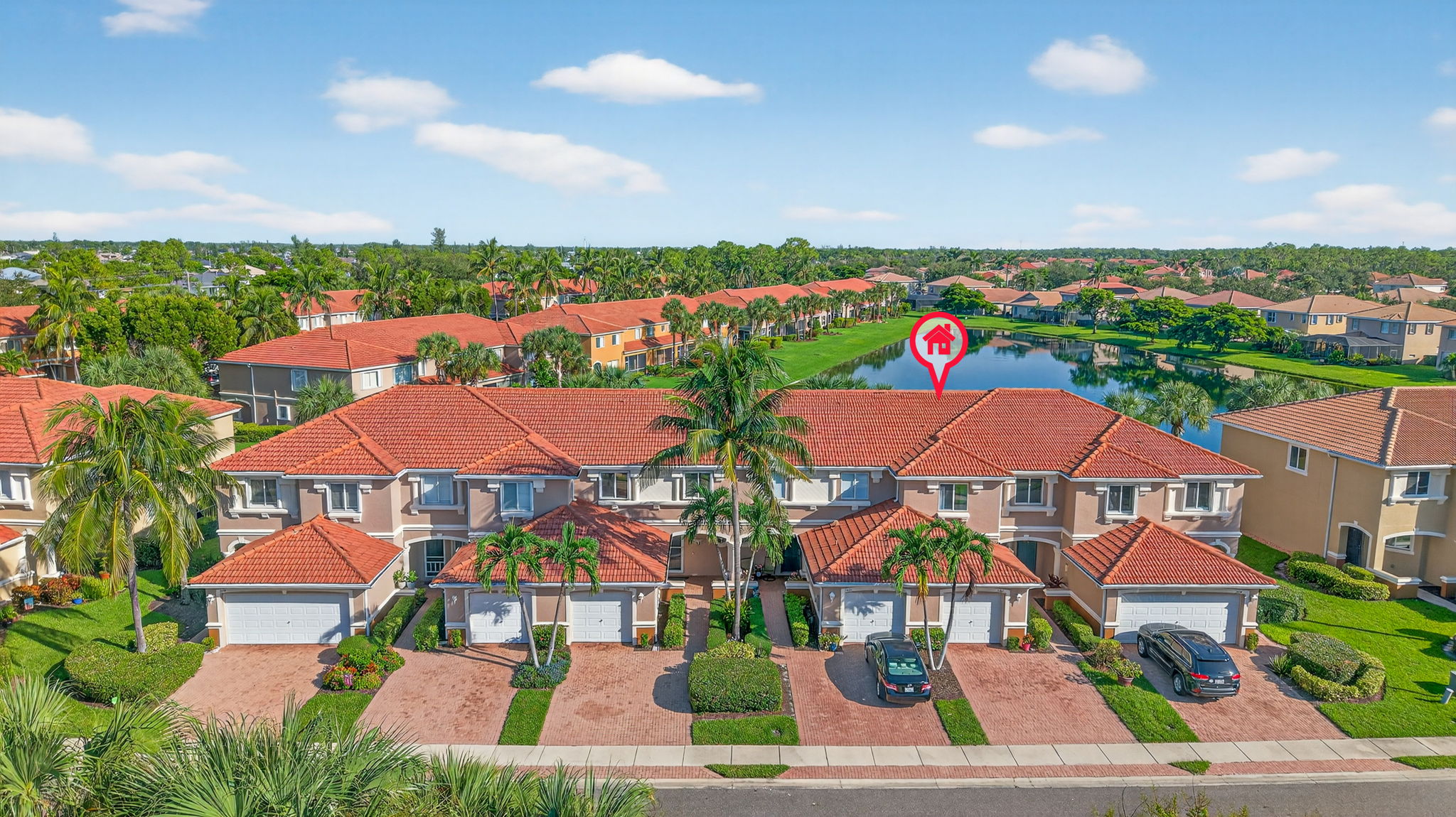 Aerial Front Exterior 2 -Marker