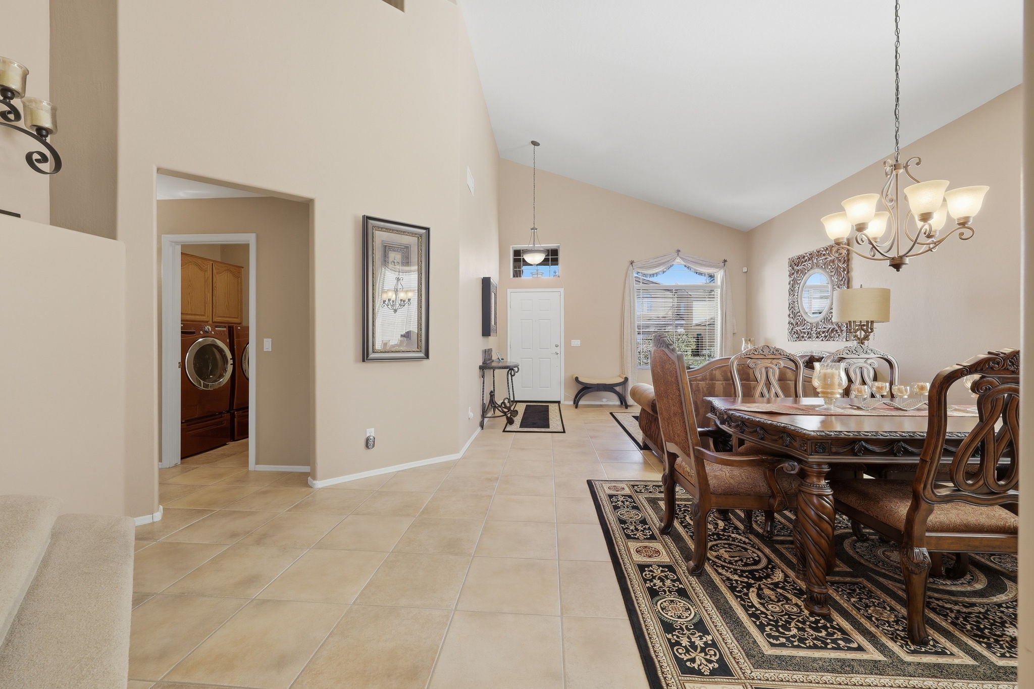 Foyer/Dining/Living Room