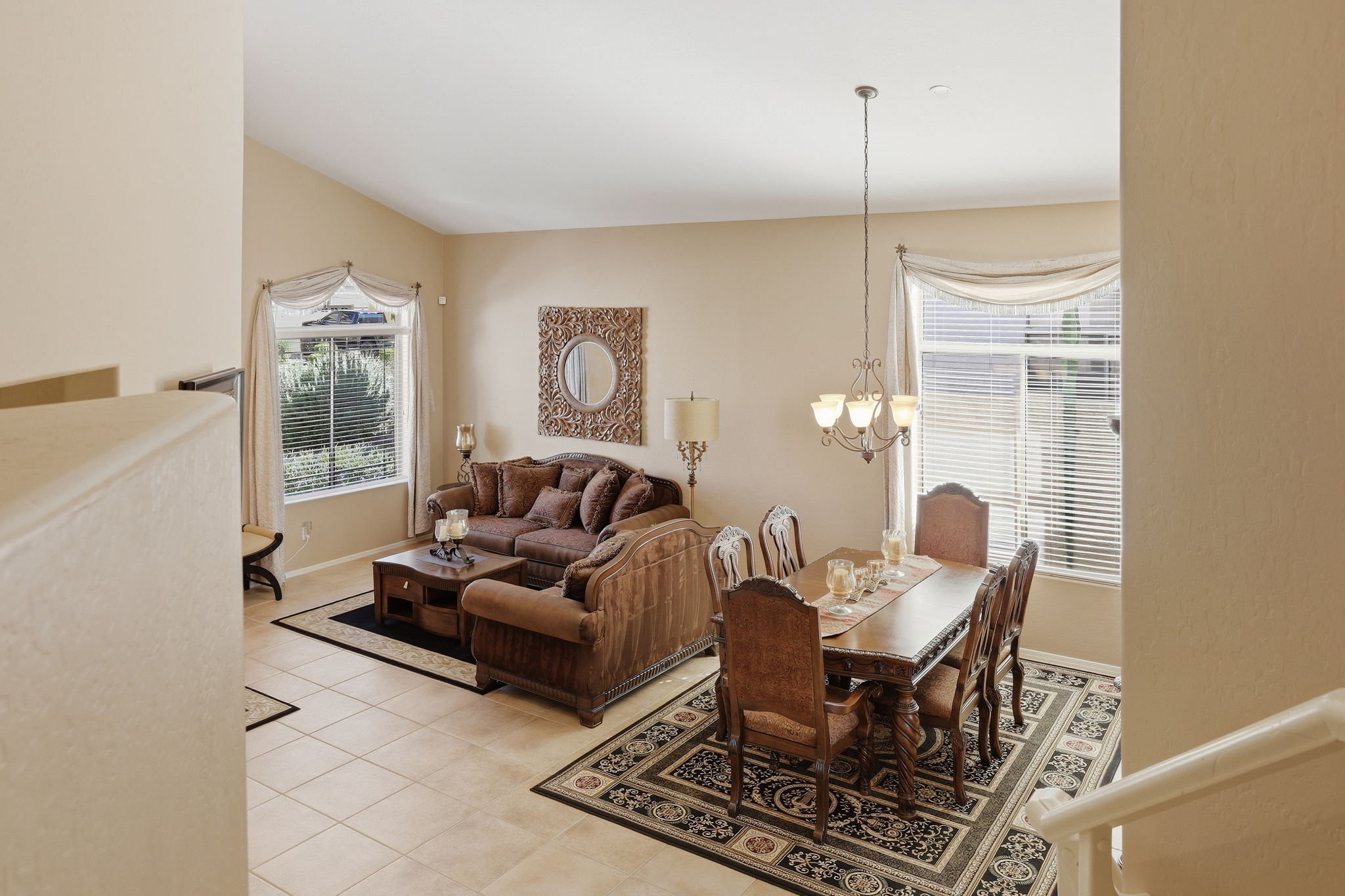 Foyer/Dining/Living Room