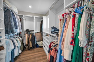 Upper Level Primary Bedroom Closet