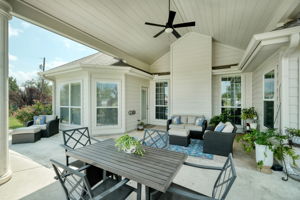 Covered Back Patio