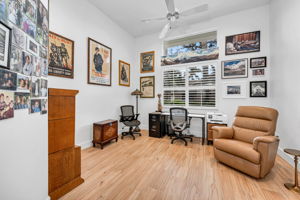 Office with high ceilings - options are endless!