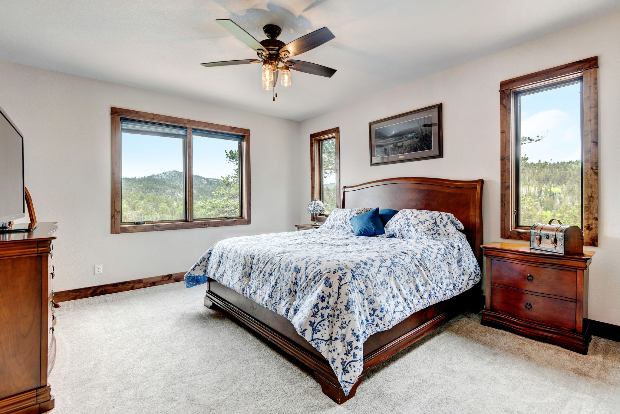 Primary Bedroom with amazing views