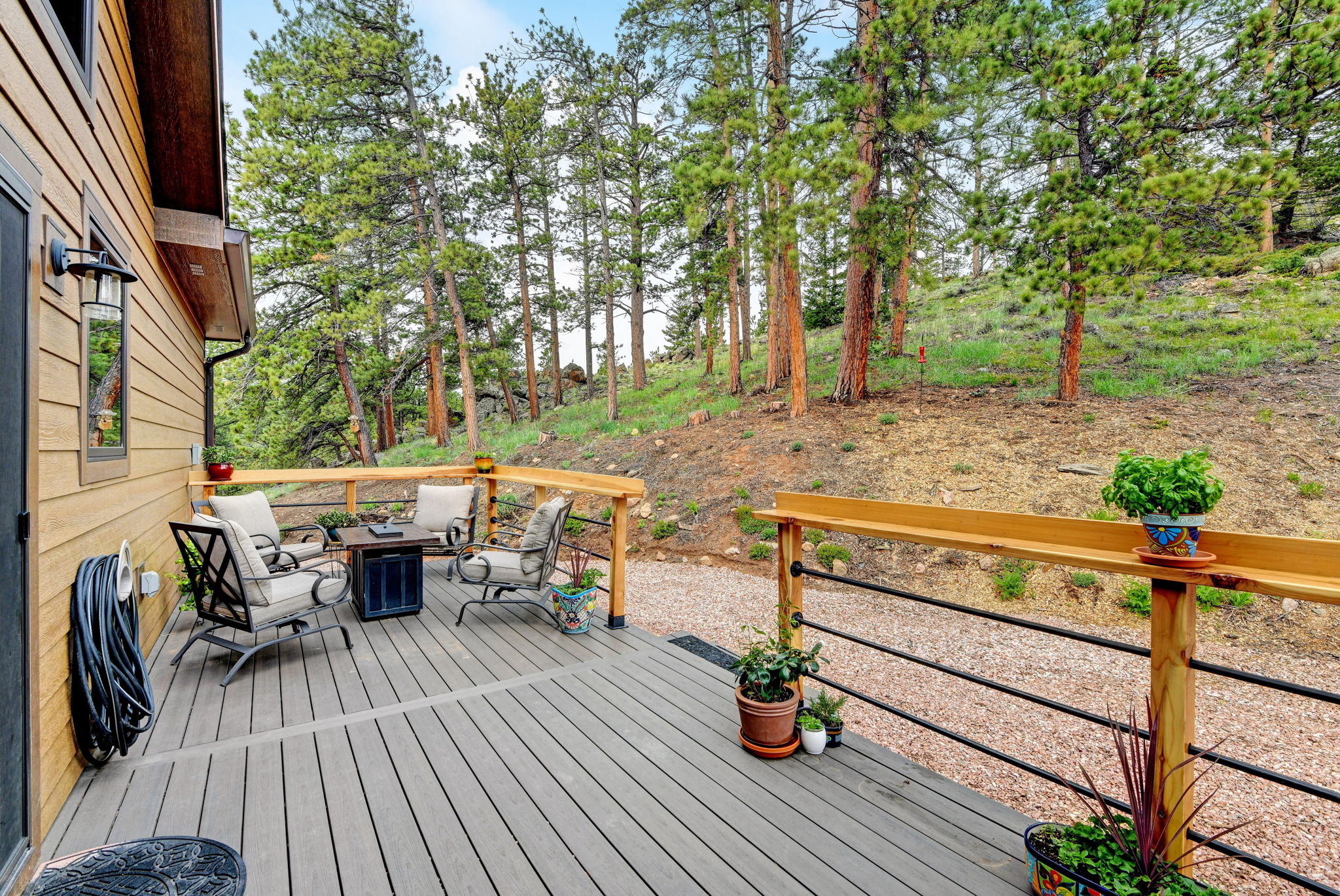 Back Deck off Kitchen
