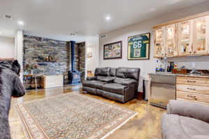 Great Room with Wet Bar