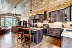 Custom Features including Quartz and Specialty Granite counters