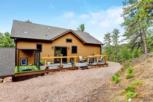 Back Deck and Dog Kennel