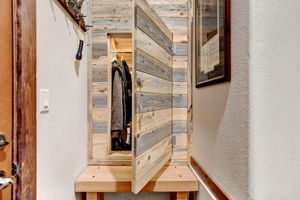Under Stair Storage on Lower Level