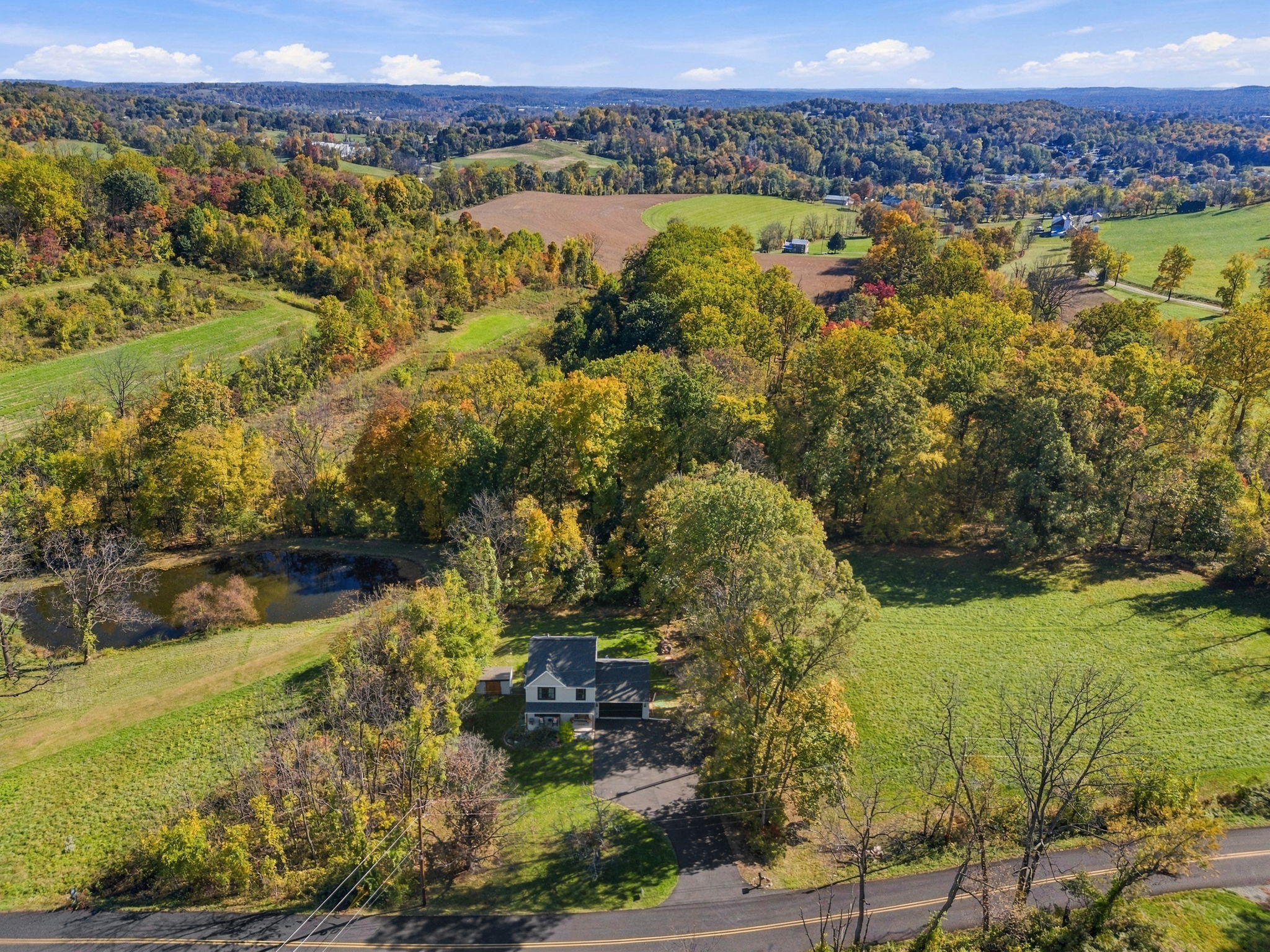 Front Aerial View