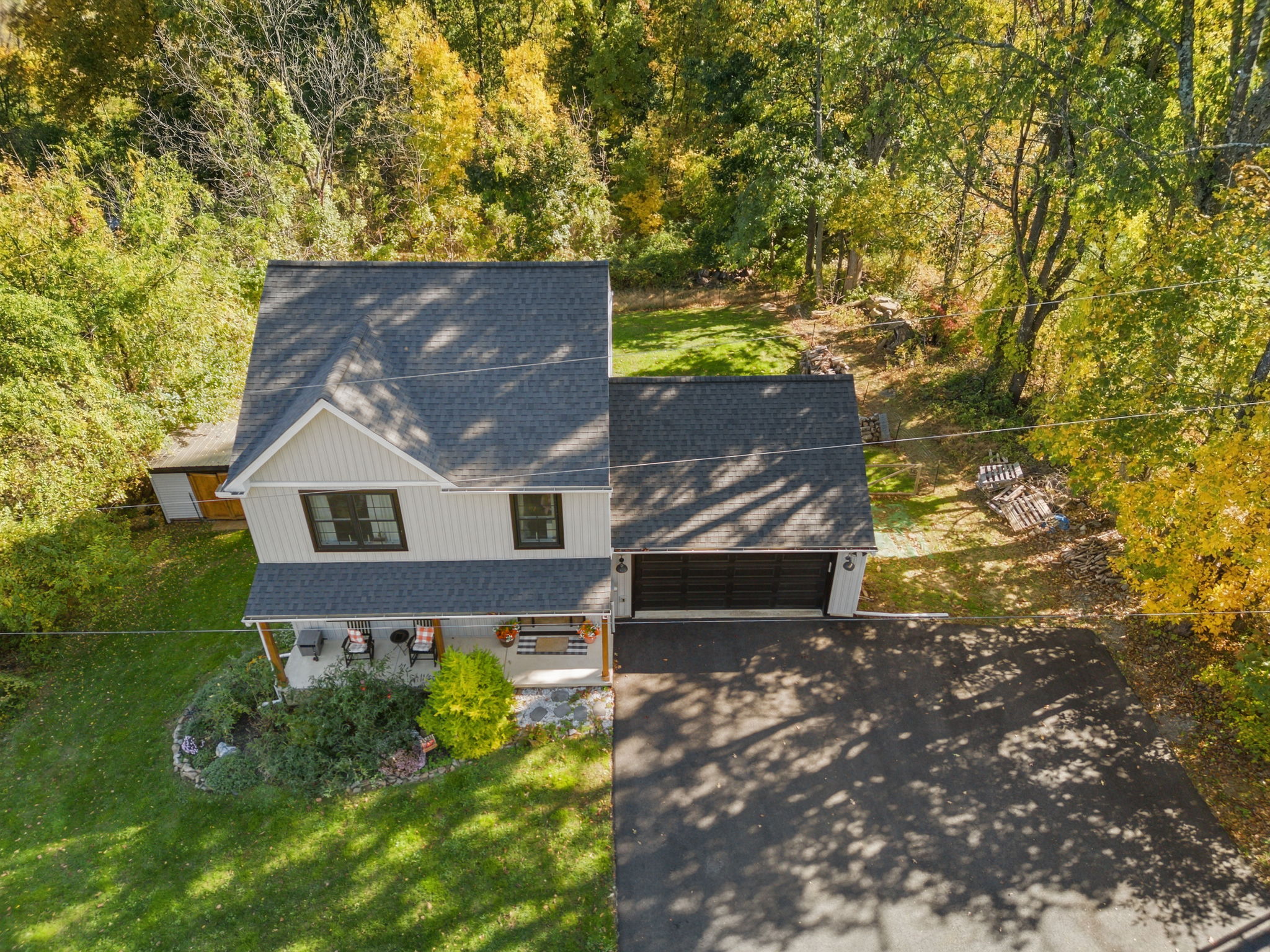 Front Aerial View