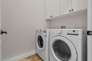 Upper Level Laundry Room