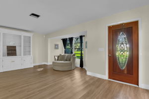 Foyer & Living Room