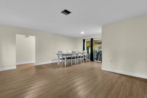 Living Room & Dining Area