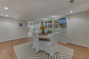 Lower level Hobby Room/ Laundry